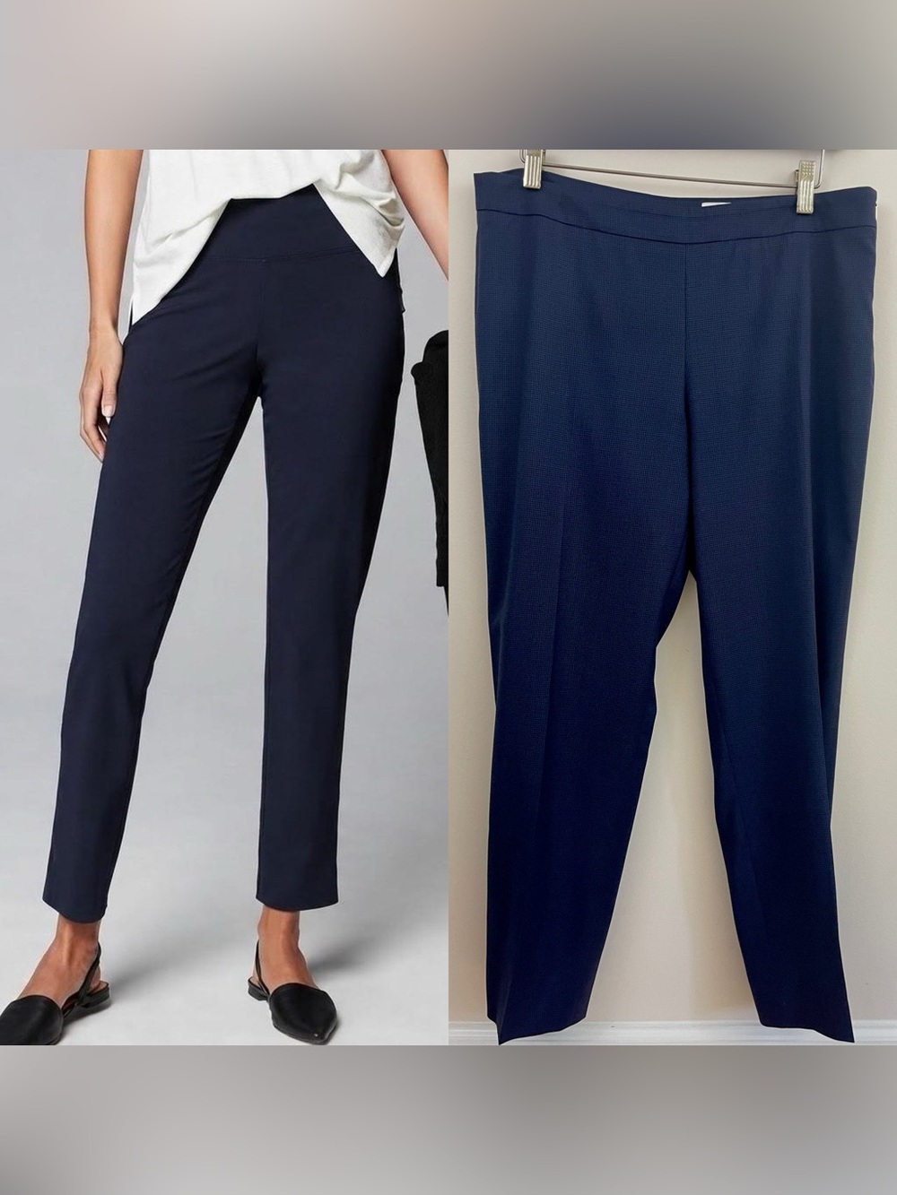 Hugo BOSS Tiluna Side Zip 2 Wool pants, EUC